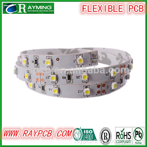 white flexible pcb strip